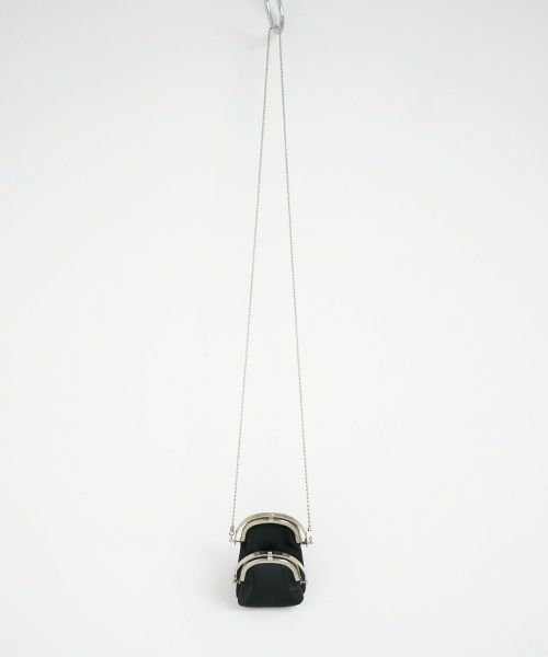 EDROBERTJUDSON.エドロバートジャドソン.chain double frame purse[ODD・B01X CO-14A / 005.black]