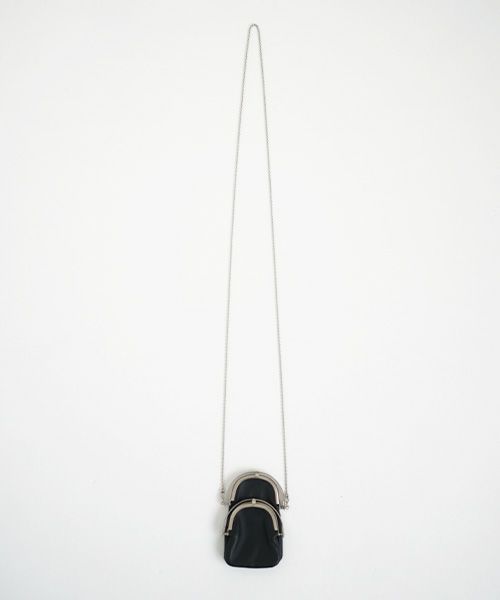 EDROBERTJUDSON.エドロバートジャドソン.chain double frame purse[ODD・B01X CO-14A / 005.black]