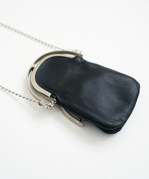 EDROBERTJUDSON.エドロバートジャドソン.chain double frame purse[ODD・B01X CO-14A / 005.black]