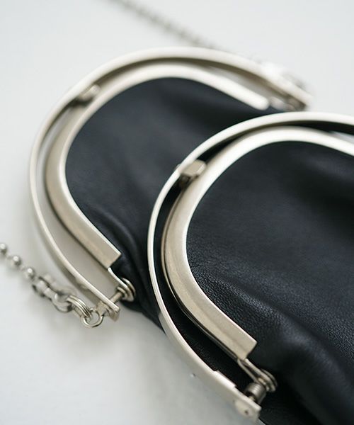EDROBERTJUDSON.エドロバートジャドソン.chain double frame purse[ODD・B01X CO-14A / 005.black]