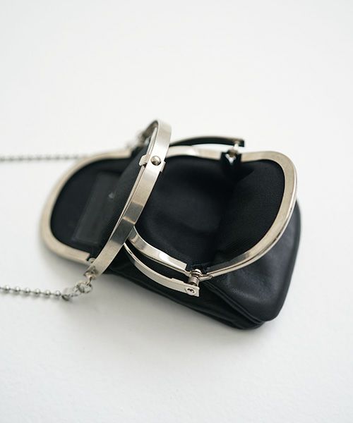 EDROBERTJUDSON.エドロバートジャドソン.chain double frame purse[ODD・B01X CO-14A / 005.black]