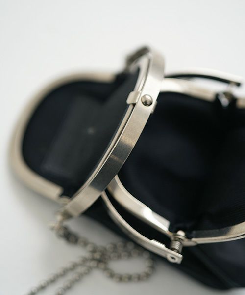 EDROBERTJUDSON.エドロバートジャドソン.chain double frame purse[ODD・B01X CO-14A / 005.black]