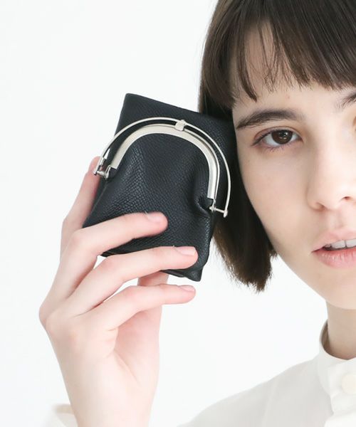 EDROBERTJUDSON.エドロバートジャドソン.frame trifold wallet [B01X WL-54 / 05.black]