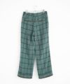 ohta.オオタ.check wide pants [st-29C]