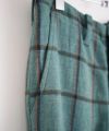 ohta.オオタ.check wide pants [st-29C]