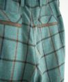 ohta.オオタ.check wide pants [st-29C]