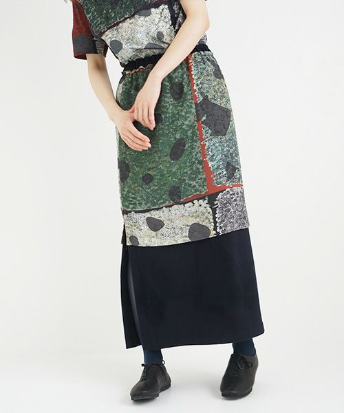 ohtaオオタtentile navy skirt [sk-14T]ohta デザイナー太田 雅貴 WOMEN商品を購入できる公式オオタ通販サイト