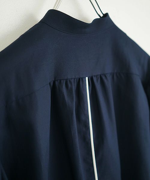 ohta.オオタ.navy shirts dress [op-24N]