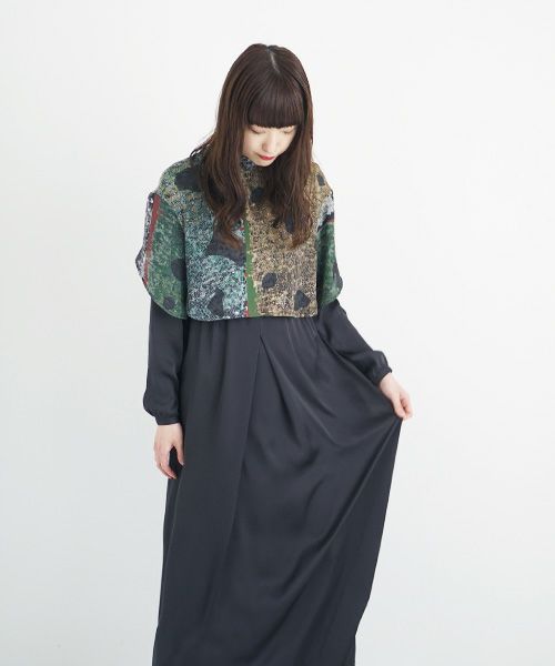 ohta.オオタ.tentile long dress [op-23T]