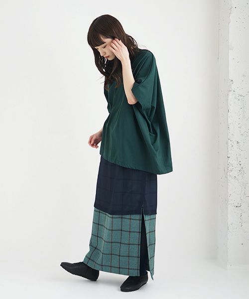 ohta.オオタ.dark green square T [cs-36D7]