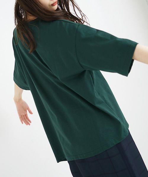 ohta.オオタ.dark green square T [cs-36D7]