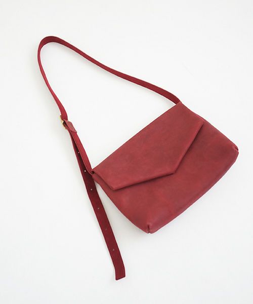 ohta.オオタ.burgundy letter bag [ac-20R7]