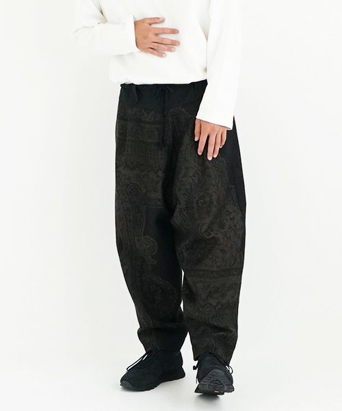 YANTOR yantor ヤントル 18aw wool Himo Pants | vrealitybolivia.com