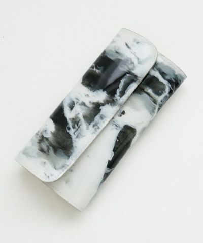 macromauro マクロマウロ<br>paint wallet long mono<br>ミニ ペイントウォレット(財布）