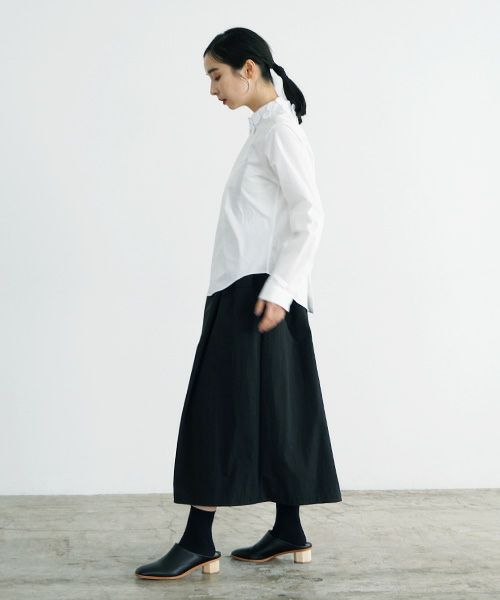 MIYAO.ミヤオ.BLOUSE[MVBL-08/2.白×白×白]