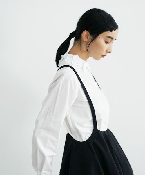 MIYAO.ミヤオ.BLOUSE[MVBL-08/2.白×白×白]