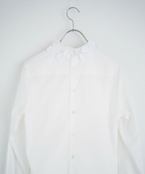 MIYAO.ミヤオ.BLOUSE[MVBL-08/2.白×白×白]