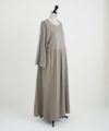 Mochi / home&miles.モチ / ホーム＆マイルズ.flare sleeve one piece [greige]