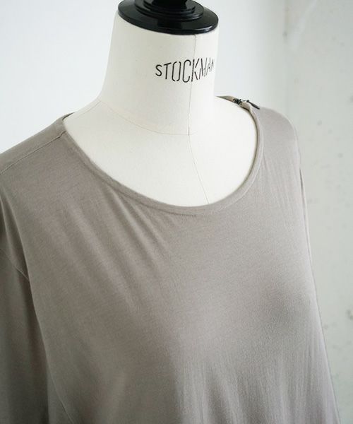 Mochi / home&miles.モチ / ホーム＆マイルズ.flare sleeve one piece [greige]