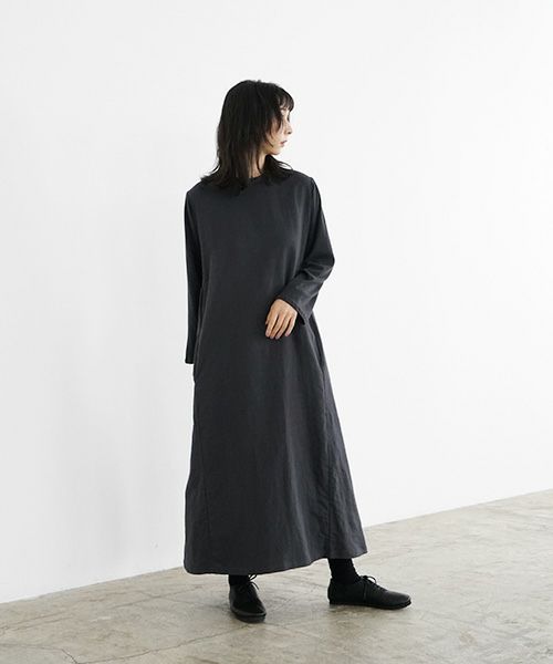 Mochi / home&miles.モチ / ホーム＆マイルズ.trapeze one piece [sumi/・1]