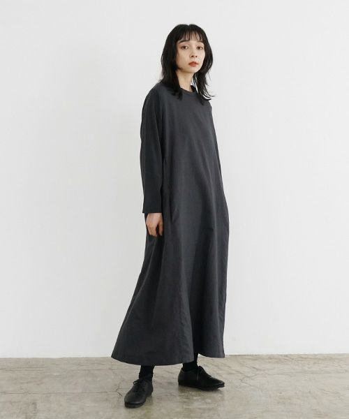 Mochi / home&miles.モチ / ホーム＆マイルズ.trapeze one piece [sumi/・1]