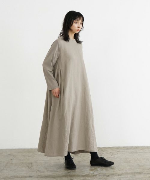 Mochi / home&miles.モチ / ホーム＆マイルズ.trapeze one piece [greige]