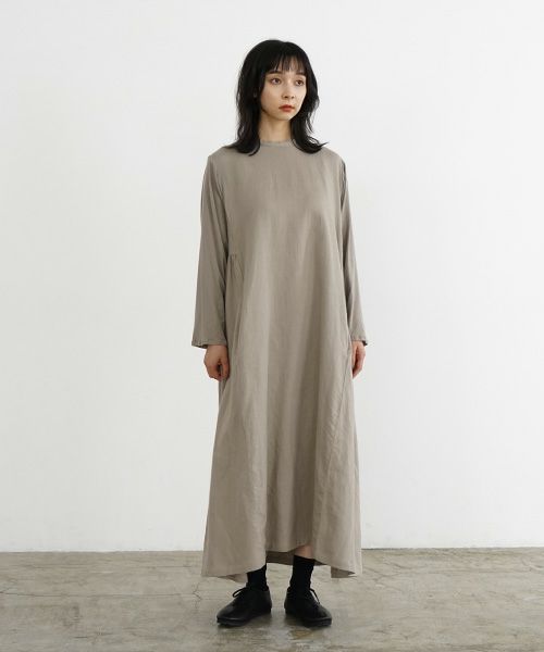 Mochi / home&miles.モチ / ホーム＆マイルズ.trapeze one piece [greige]