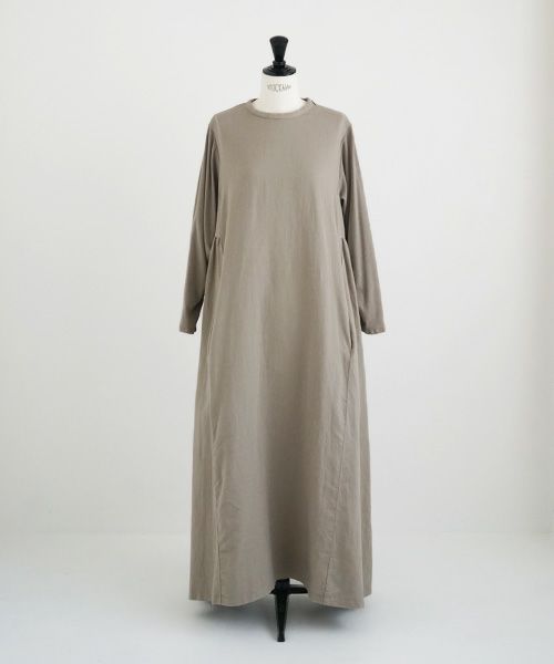 Mochi / home&miles.モチ / ホーム＆マイルズ.trapeze one piece [greige]