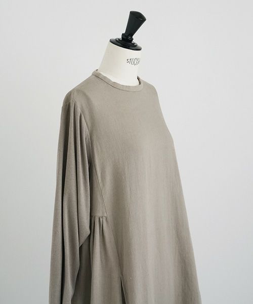 Mochi / home&miles.モチ / ホーム＆マイルズ.trapeze one piece [greige]