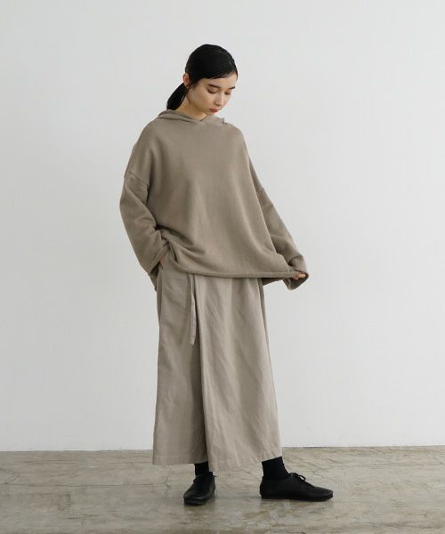 Mochi / home&miles.モチ / ホーム＆マイルズ.sweat hoodie [greige・]