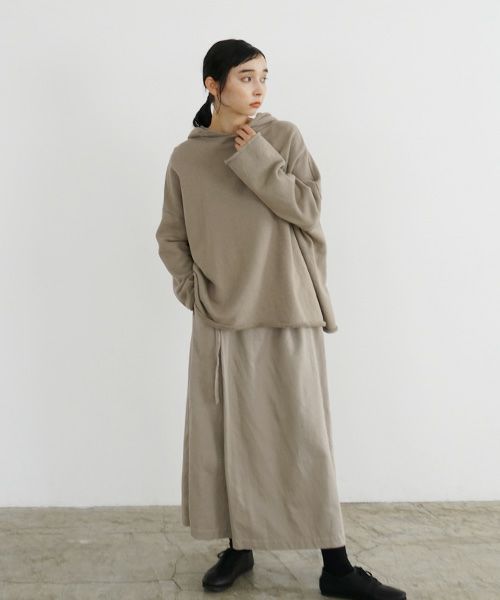 Mochi / home&miles.モチ / ホーム＆マイルズ.sweat hoodie [greige・]