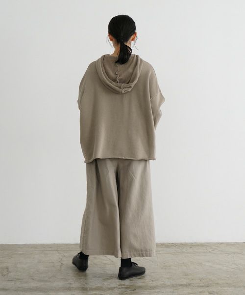 Mochi / home&miles.モチ / ホーム＆マイルズ.sweat hoodie [greige・]