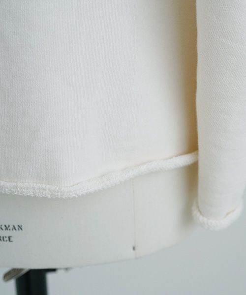 Mochi / home&miles.モチ / ホーム＆マイルズ.sweat hoodie [off white・]