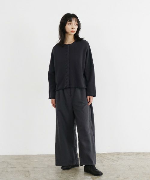 Mochi / home&miles.モチ / ホーム＆マイルズ.cardigan [sumi]