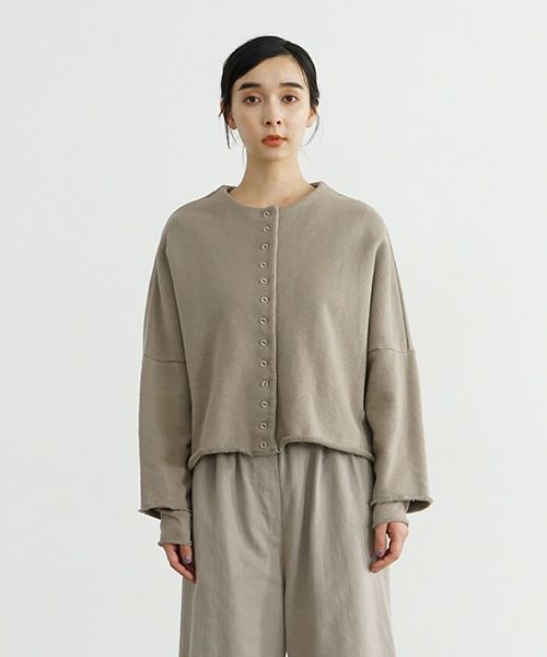 Mochi / home&miles.モチ / ホーム＆マイルズ.cardigan [greige]