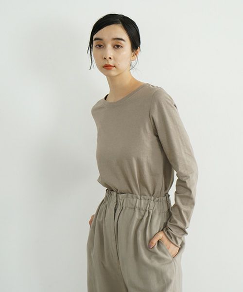 Mochi / home&miles.モチ / ホーム＆マイルズ.wide pants [greige]