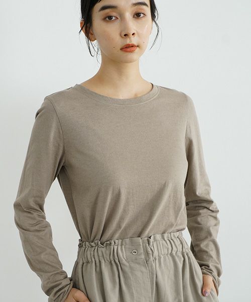 Mochi / home&miles.モチ / ホーム＆マイルズ.wide pants [greige]