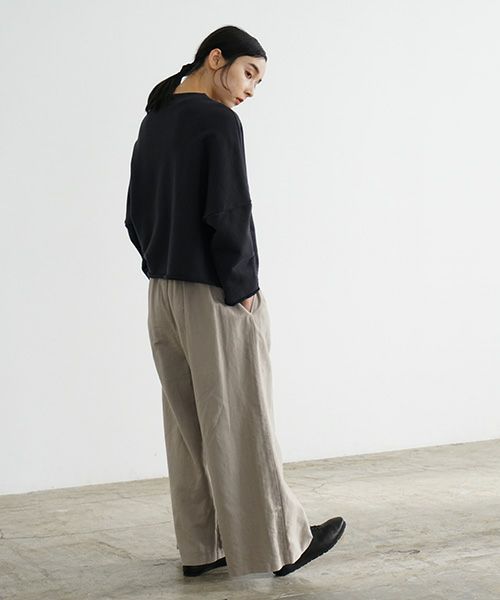 Mochi / home&miles.モチ / ホーム＆マイルズ.wide pants [greige]