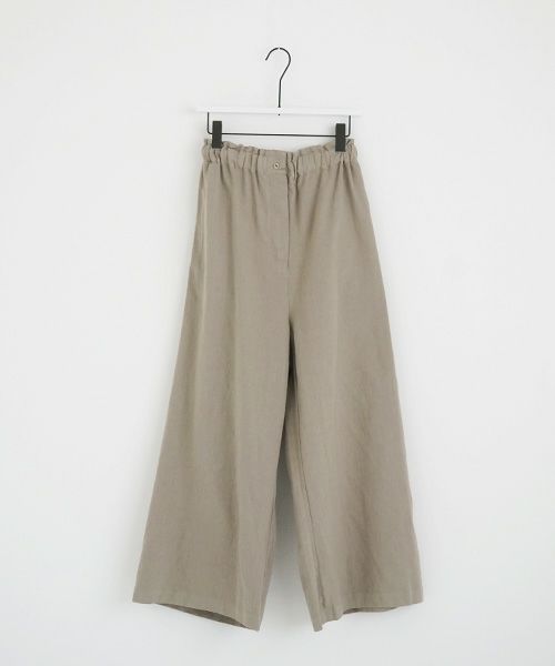 Mochi / home&miles.モチ / ホーム＆マイルズ.wide pants [greige]