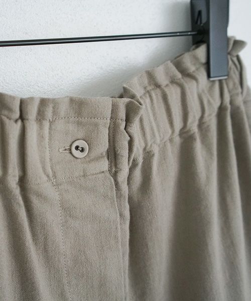 Mochi / home&miles.モチ / ホーム＆マイルズ.wide pants [greige]