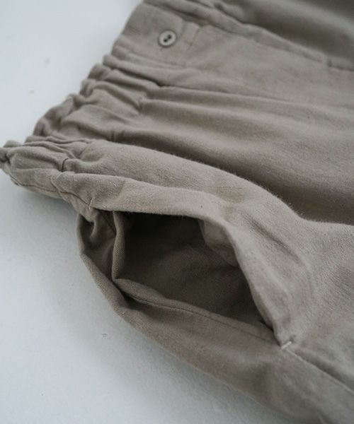 Mochi / home&miles.モチ / ホーム＆マイルズ.wide pants [greige]