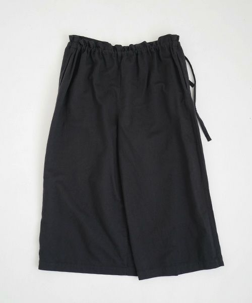 Mochi / home&miles.モチ / ホーム＆マイルズ.wrap pants [sumi]