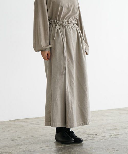 Mochi / home&miles.モチ / ホーム＆マイルズ.wrap pants [greige]