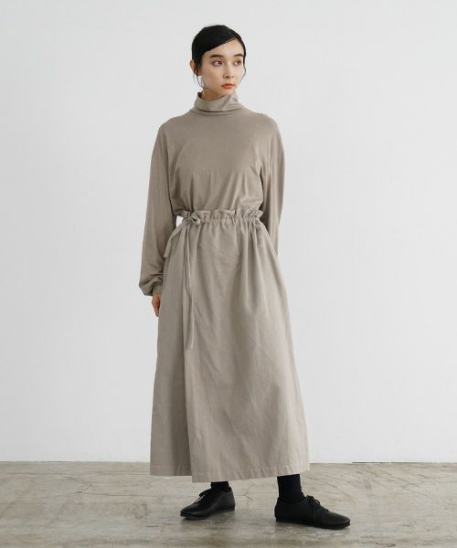 Mochi / home&miles.モチ / ホーム＆マイルズ.wrap pants [greige]