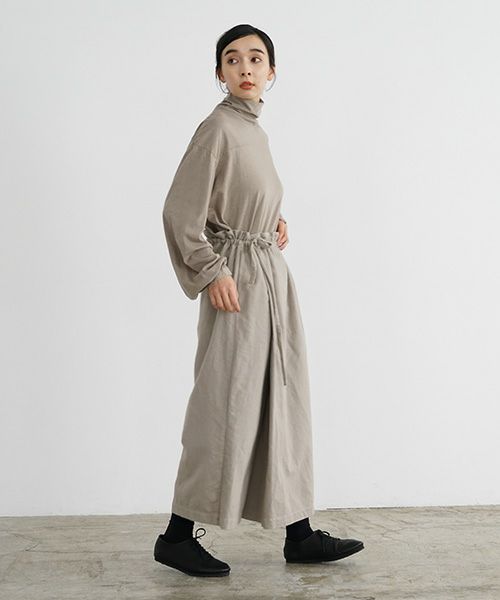 Mochi / home&miles.モチ / ホーム＆マイルズ.wrap pants [greige]