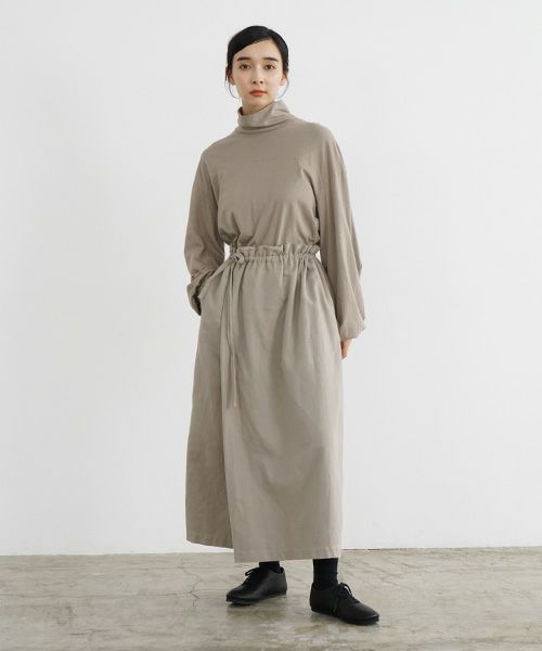 Mochi / home&miles.モチ / ホーム＆マイルズ.wrap pants [greige]