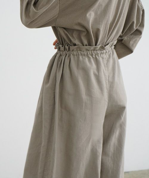 Mochi / home&miles.モチ / ホーム＆マイルズ.wrap pants [greige]