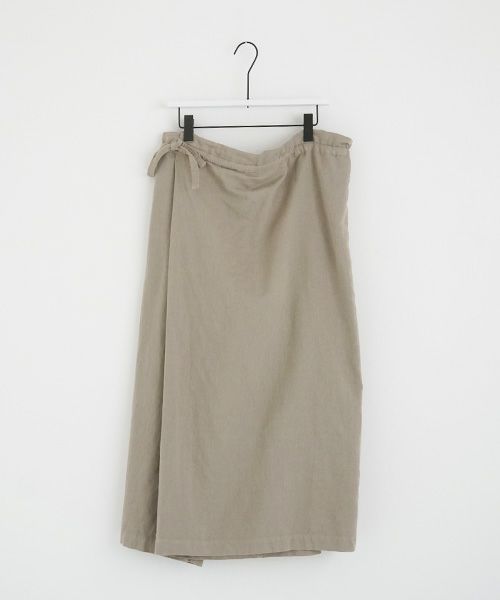 Mochi / home&miles.モチ / ホーム＆マイルズ.wrap pants [greige]