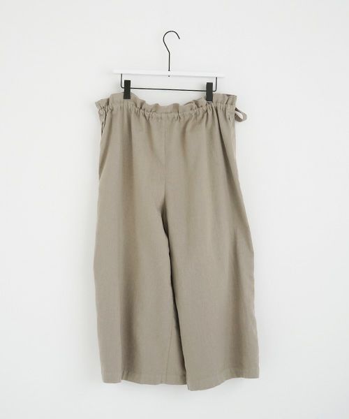 Mochi / home&miles.モチ / ホーム＆マイルズ.wrap pants [greige]