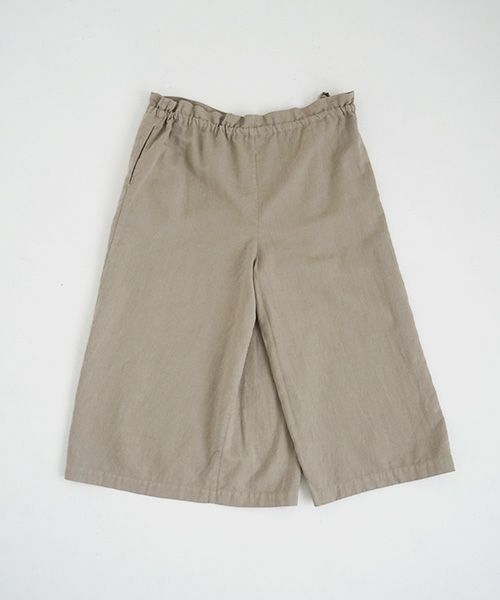 Mochi / home&miles.モチ / ホーム＆マイルズ.wrap pants [greige]